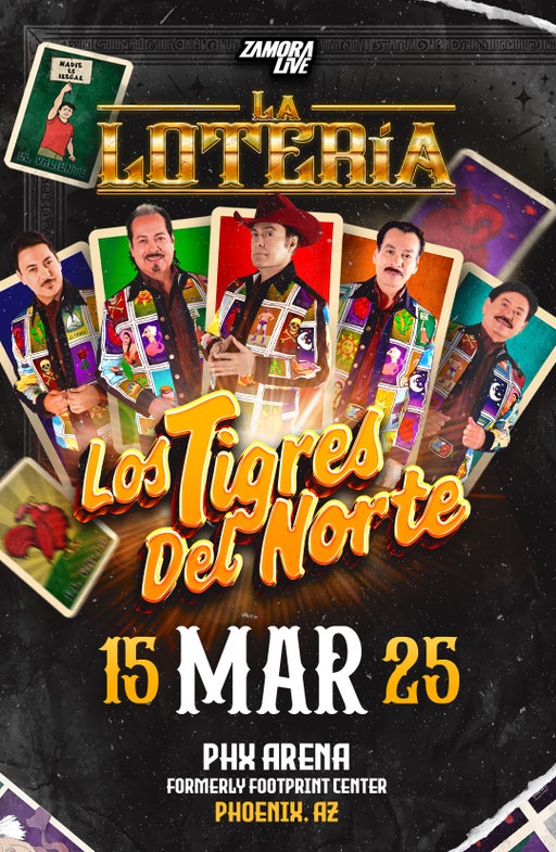 Los Tigres Del Norte – La Lotería Tour 2025 Los Tigres Del Norte – La Lotería Tour 2025