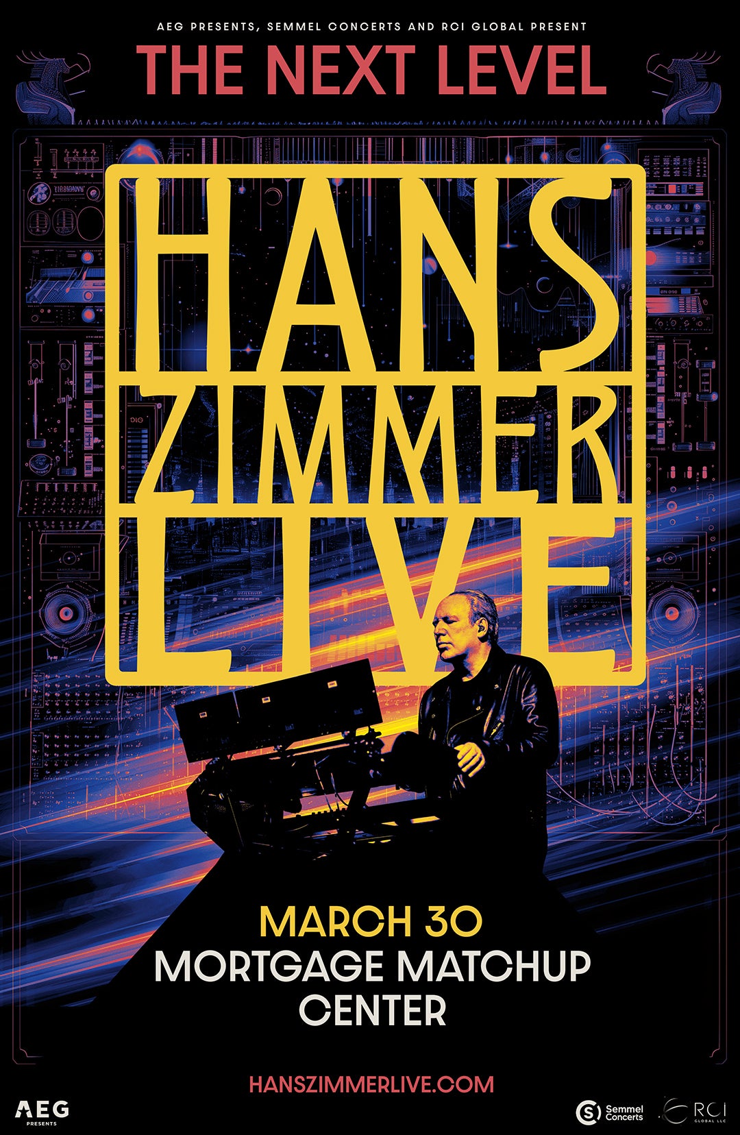 Poster for Hans Zimmer Live