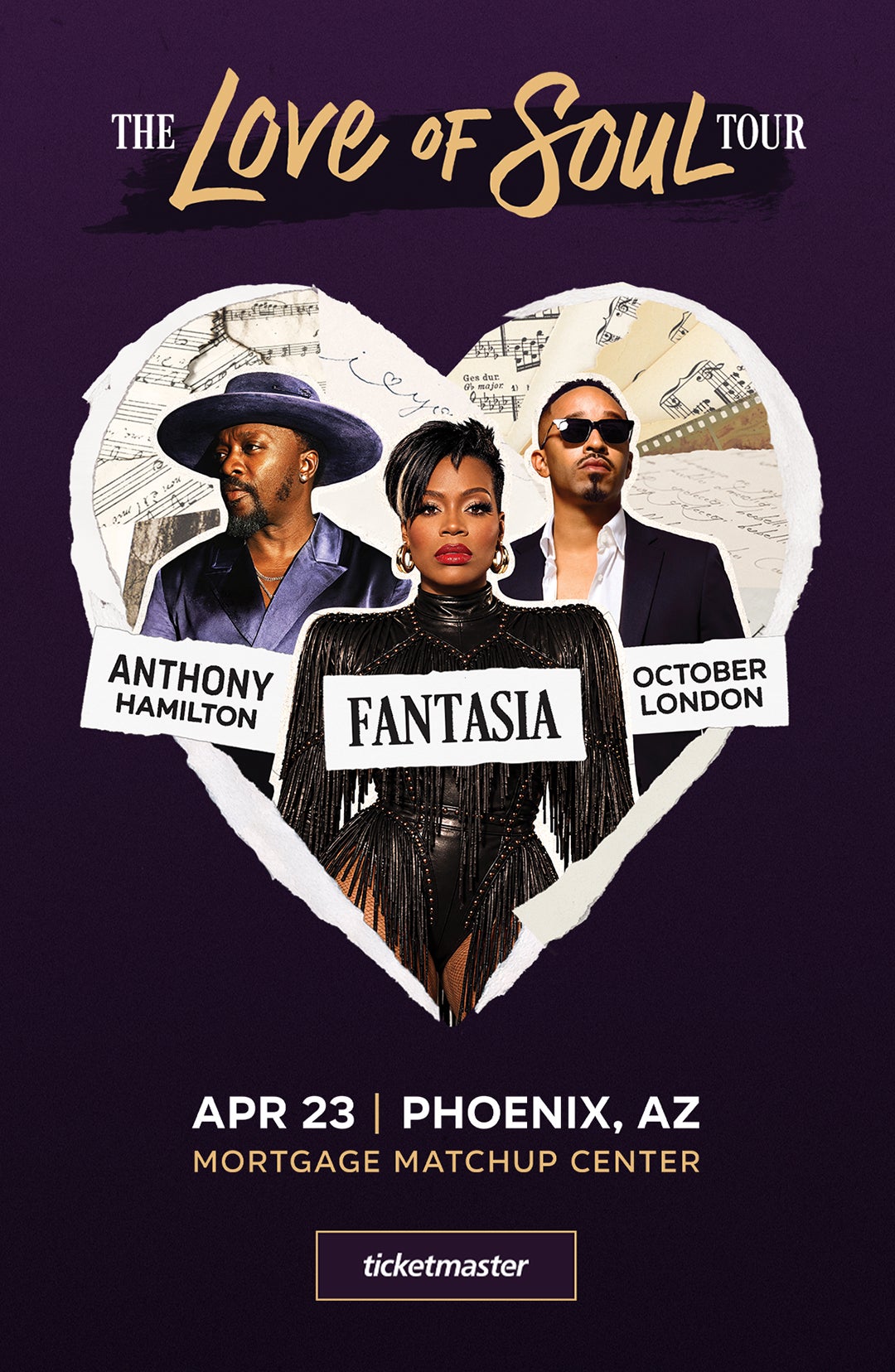 Poster for The Love Of Soul Tour