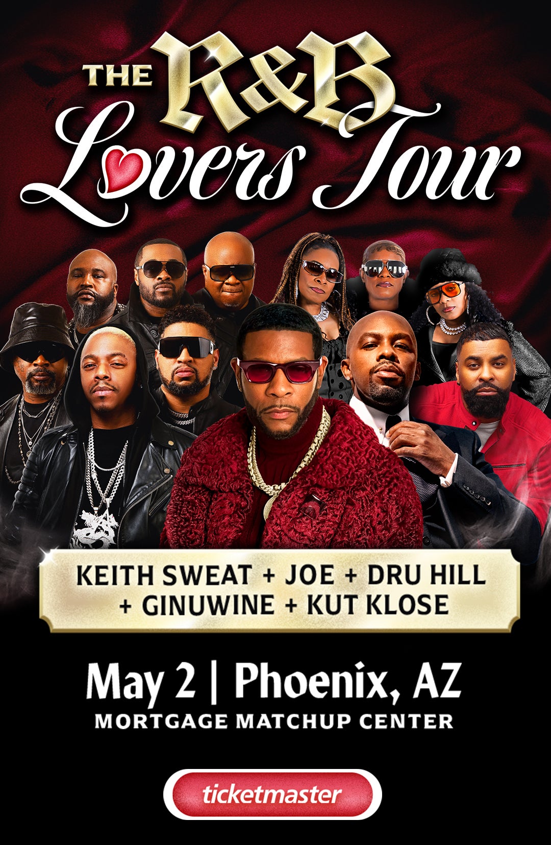 Poster for The R&B Lovers Tour Poster for The R&B Lovers Tour