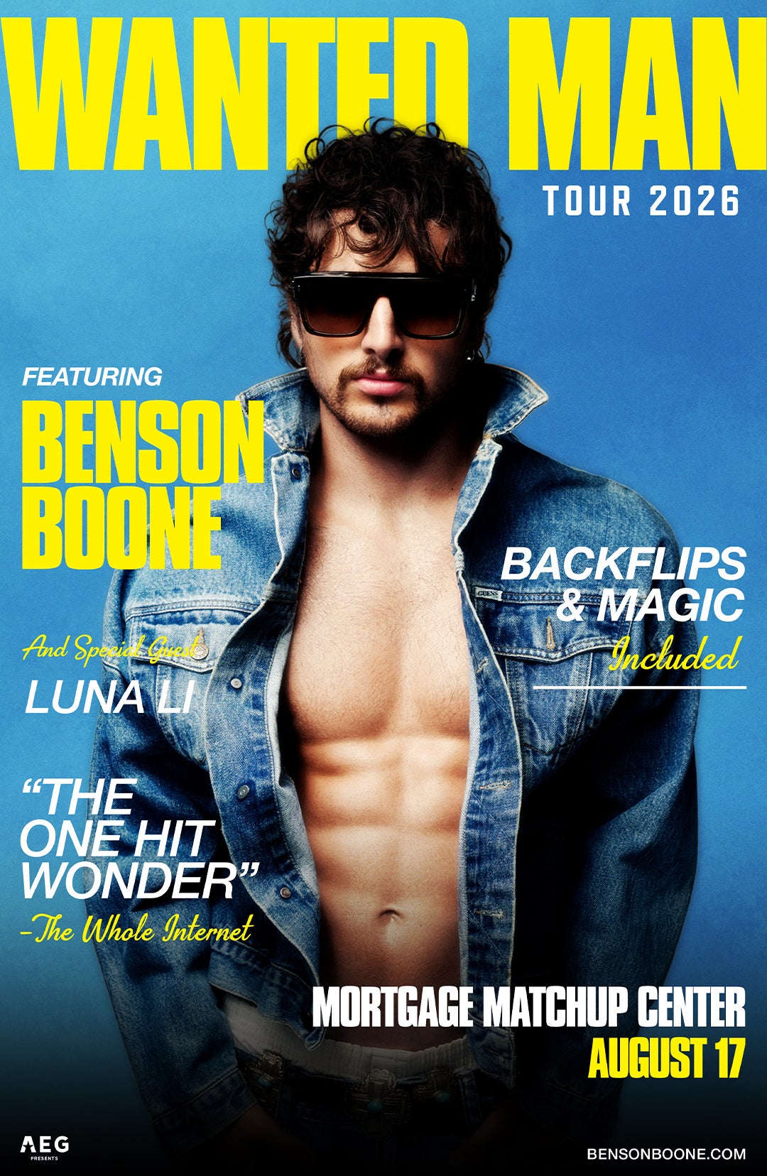 Poster for Benson Boone
