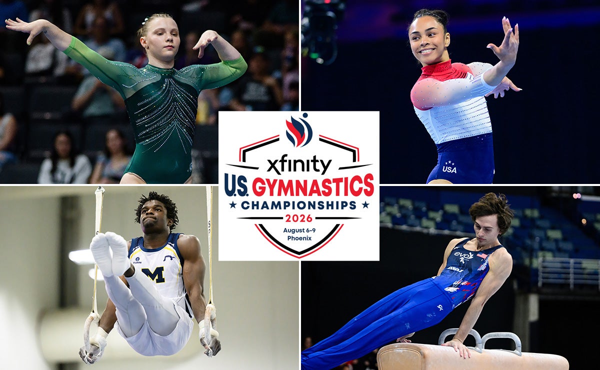 2026 XFINITY U.S. GYMNASTICS CHAMPIONSHIPS KICK OFF THURSDAY IN PHOENIX 2026 XFINITY U.S. GYMNASTICS CHAMPIONSHIPS KICK OFF THURSDAY IN PHOENIX