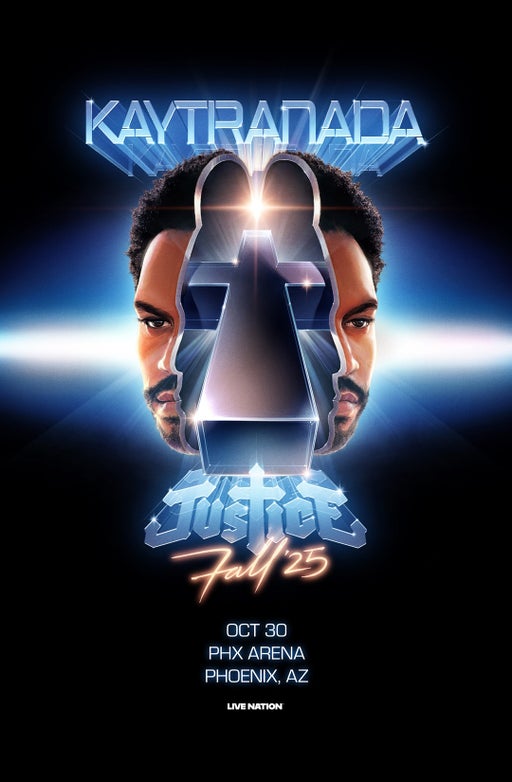 KAYTRANADA x JUSTICE TOUR – Fall 2025 KAYTRANADA x JUSTICE TOUR – Fall 2025