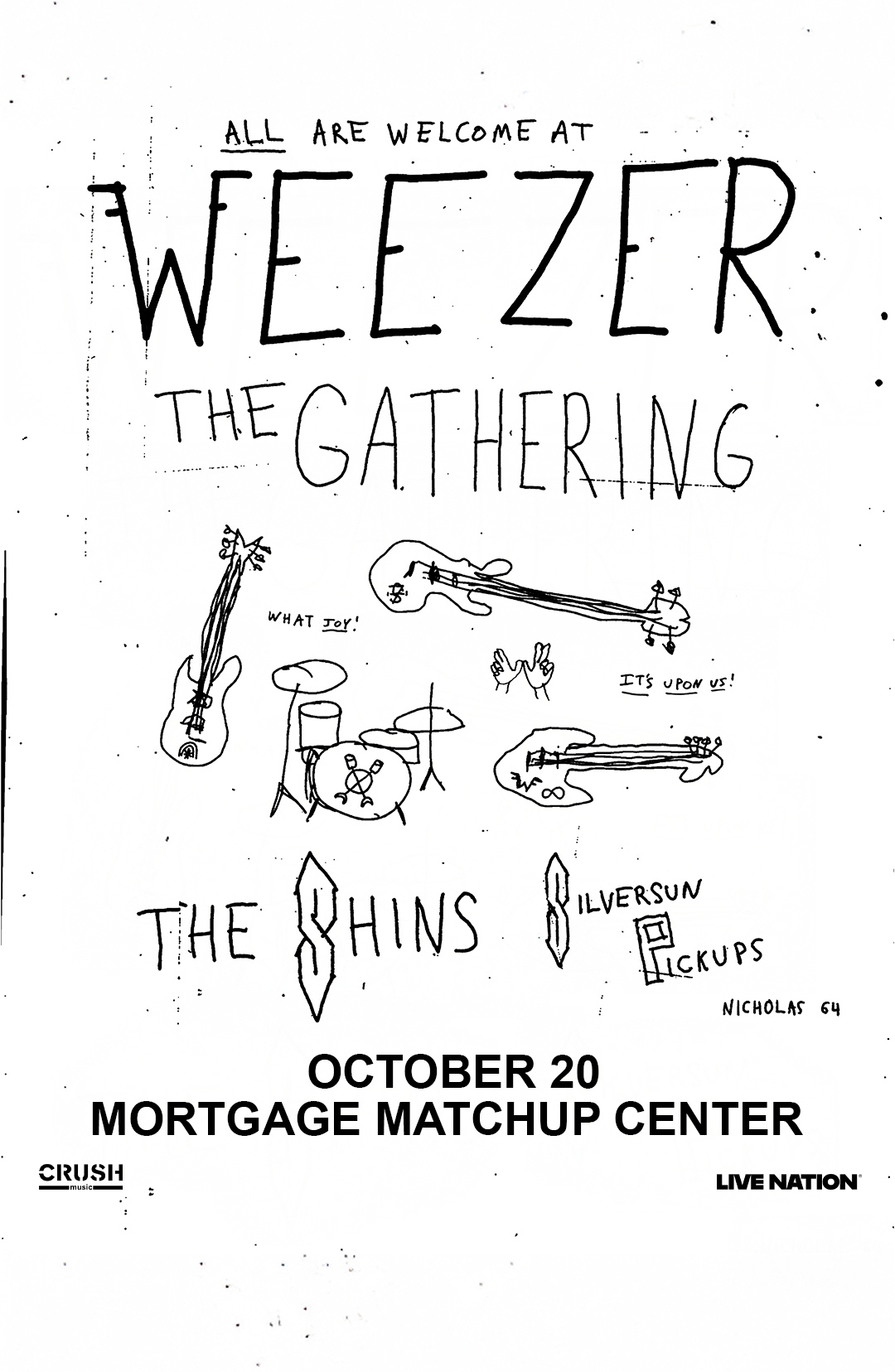 Poster for WEEZER Poster for WEEZER