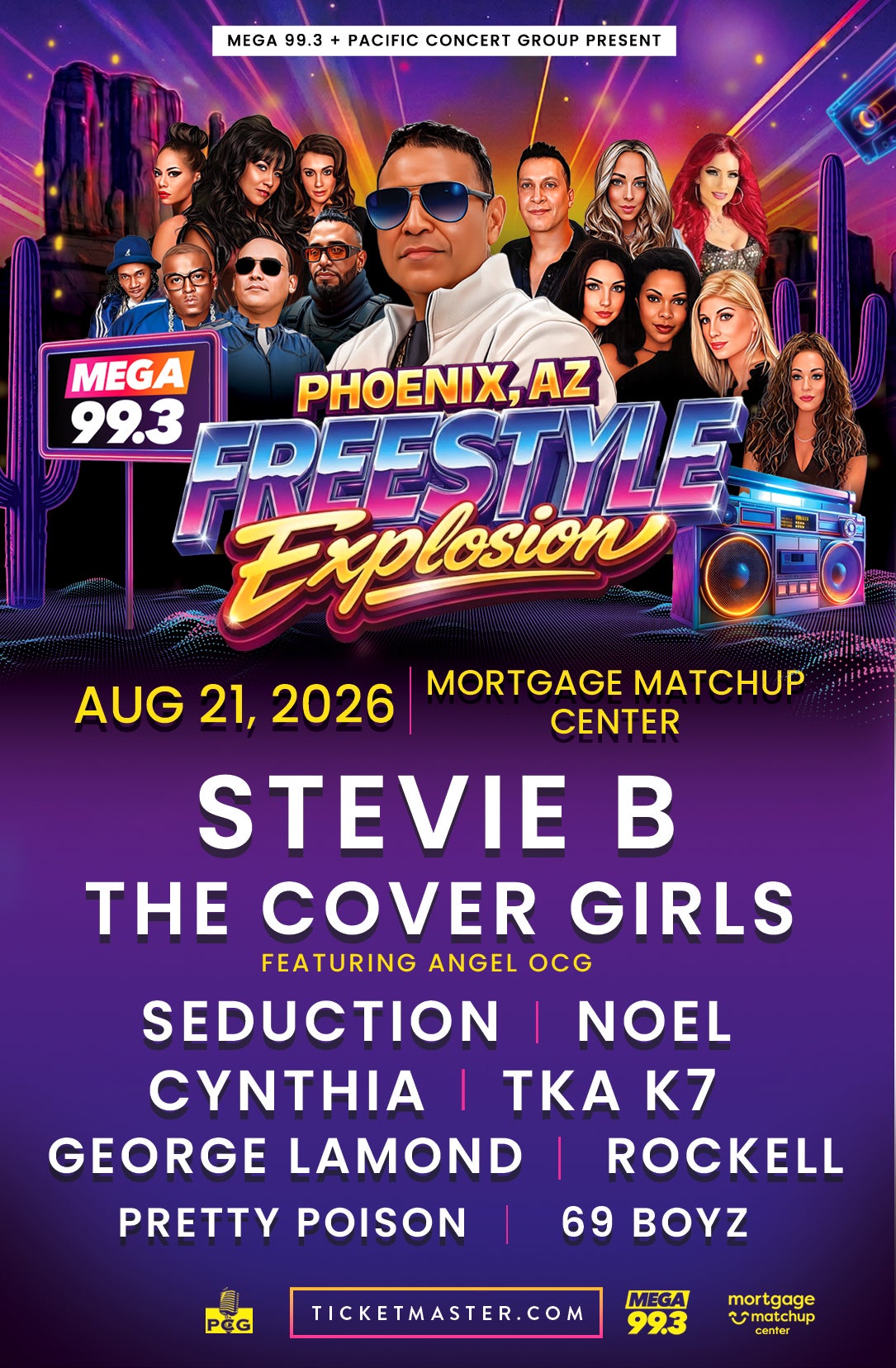 Poster for Freestyle Explosion Tour