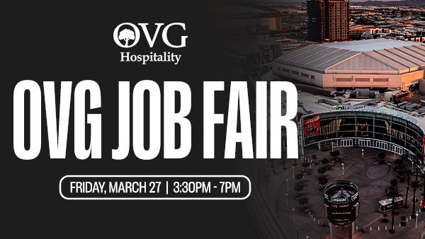 OVG Hospitality is Hosting a Job Fair at Mortgage Matchup Center!