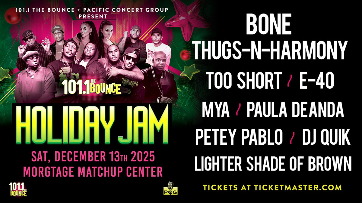 101.1 THE BOUNCE HOLIDAY JAM' STARRING BONE THUGS-N-HARMONY - DEC