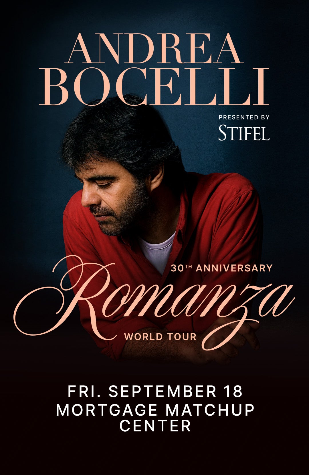 Poster for Andrea Bocelli