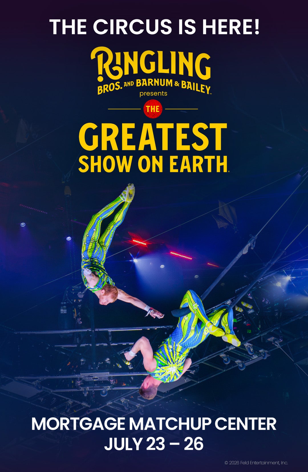 Poster for Ringling Bros. and Barnum & Bailey