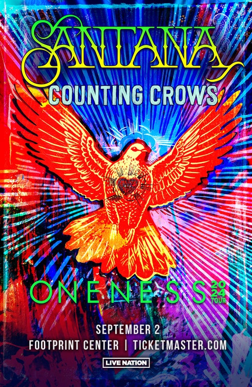 Santana – Oneness Tour 2024 with Counting Crows Santana – Oneness Tour 2024 with Counting Crows