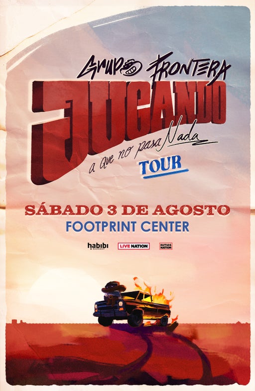 Grupo Frontera – Jugando A Que No Pasa Nada Tour Grupo Frontera – Jugando A Que No Pasa Nada Tour
