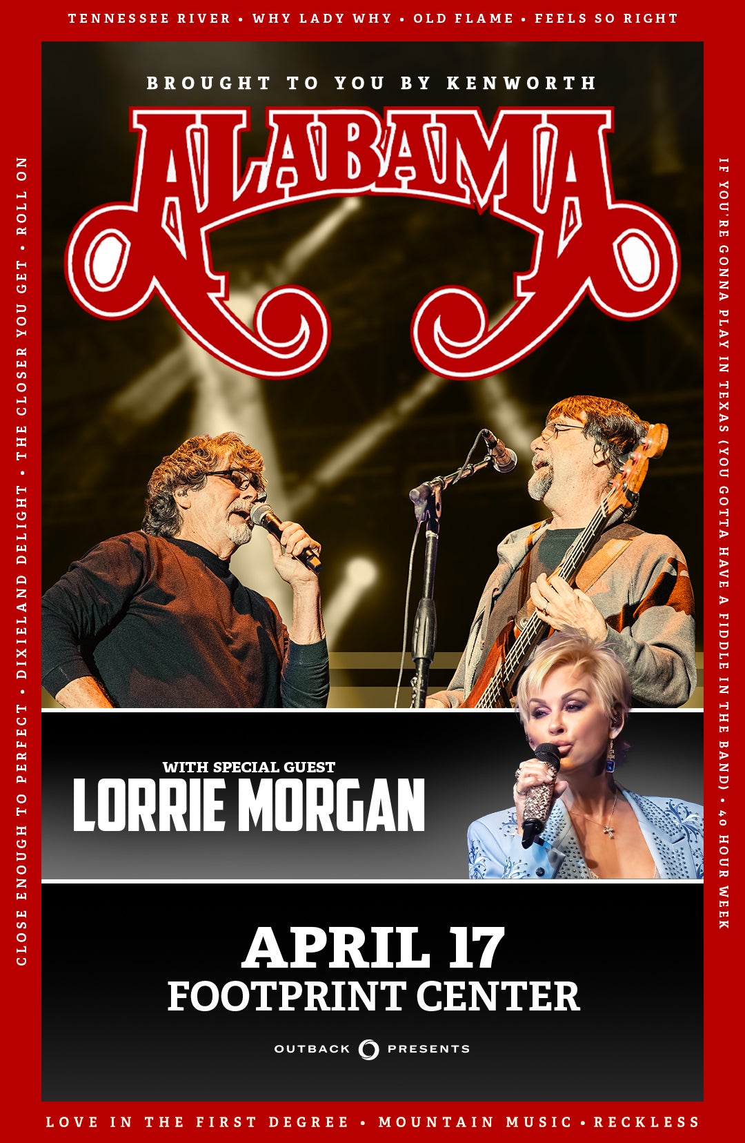 Poster for Alabama Live In Concert