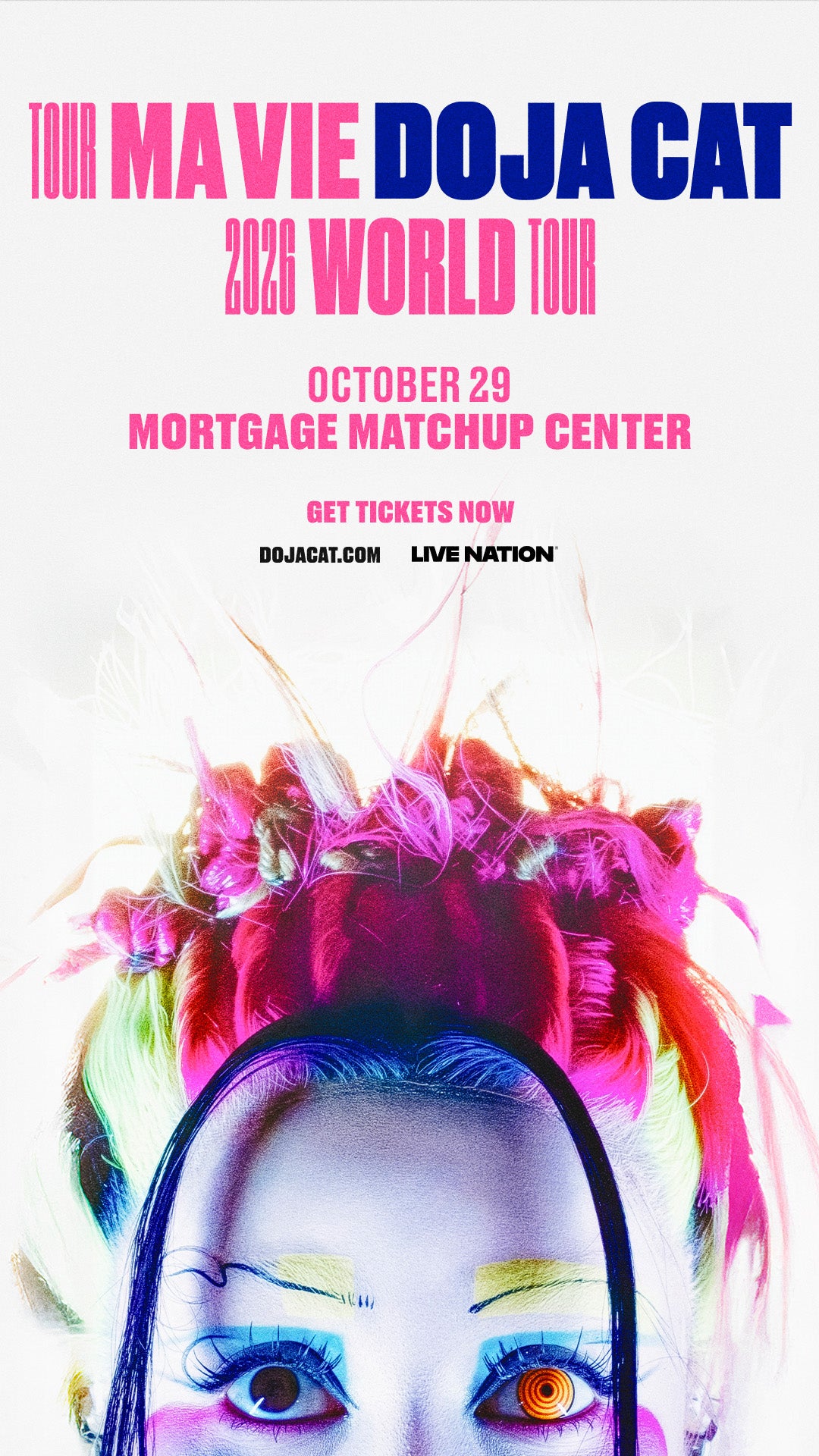 DOJA CAT ANNOUNCES 2026 DATES FOR 'TOUR MA VIE WORLD TOUR