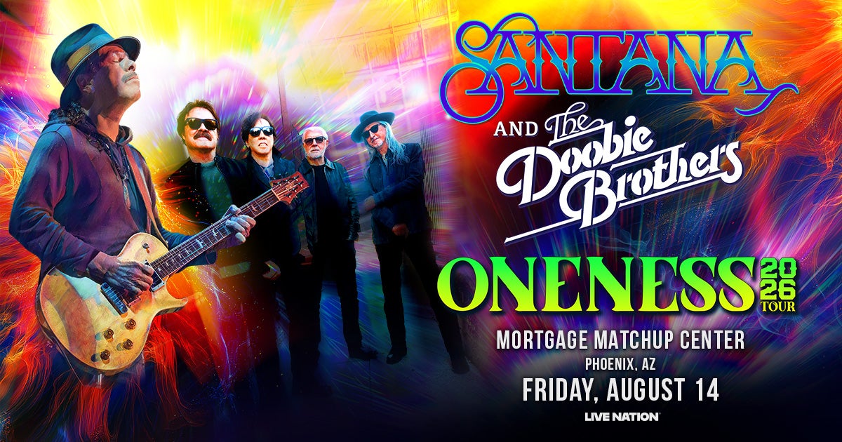 SANTANA & THE DOOBIE BROTHERS ANNOUNCE THE ONENESS TOUR 2026