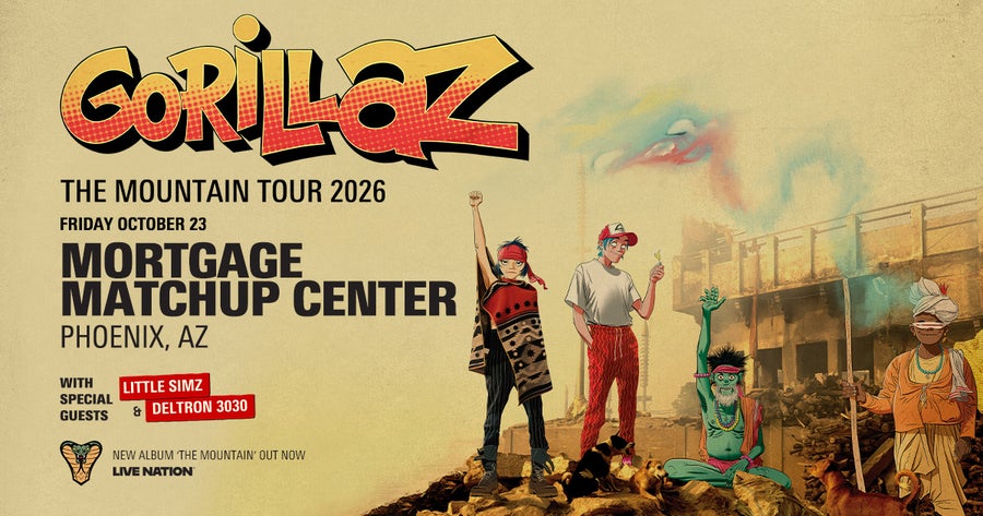 Gorillaz at Mortgage Matchup Center in Phoenix, AZ