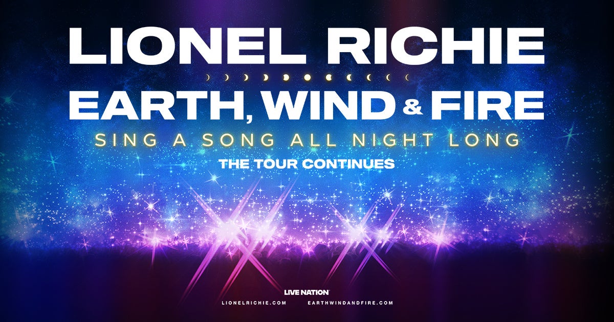 INTERNATIONAL SUPERSTAR LIONEL RICHIE AND LEGENDARY MUSICAL POWERHOUSE EARTH, WIND & FIRE ANNOUNCE 2026 NORTH AMERICAN TOUR