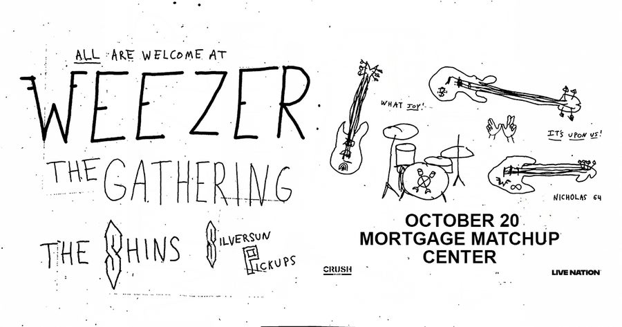 WEEZER at Mortgage Matchup Center in Phoenix, AZ
