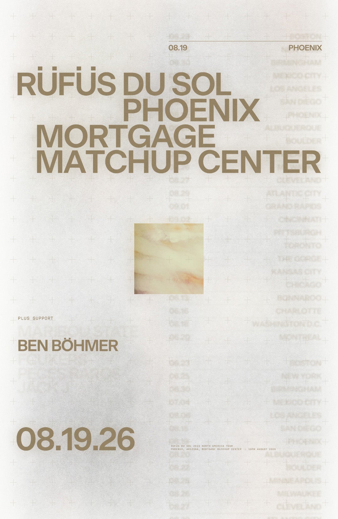 Poster for RÜFÜS DU SOL