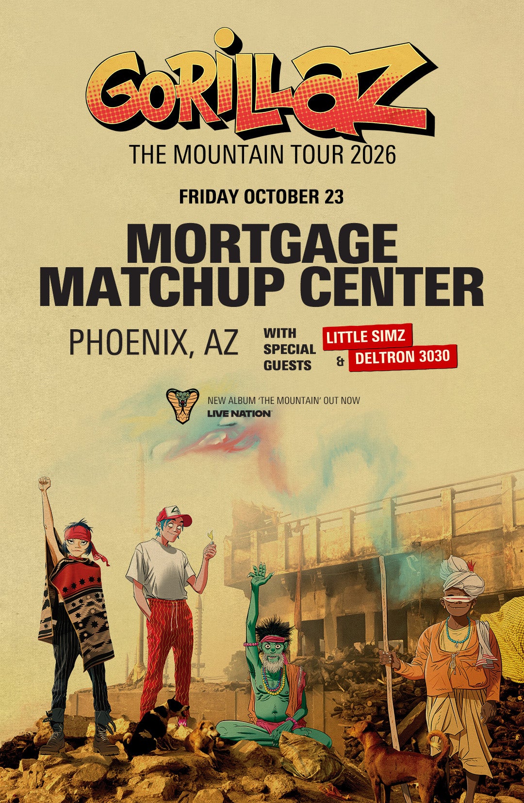 Poster for Gorillaz Poster for Gorillaz